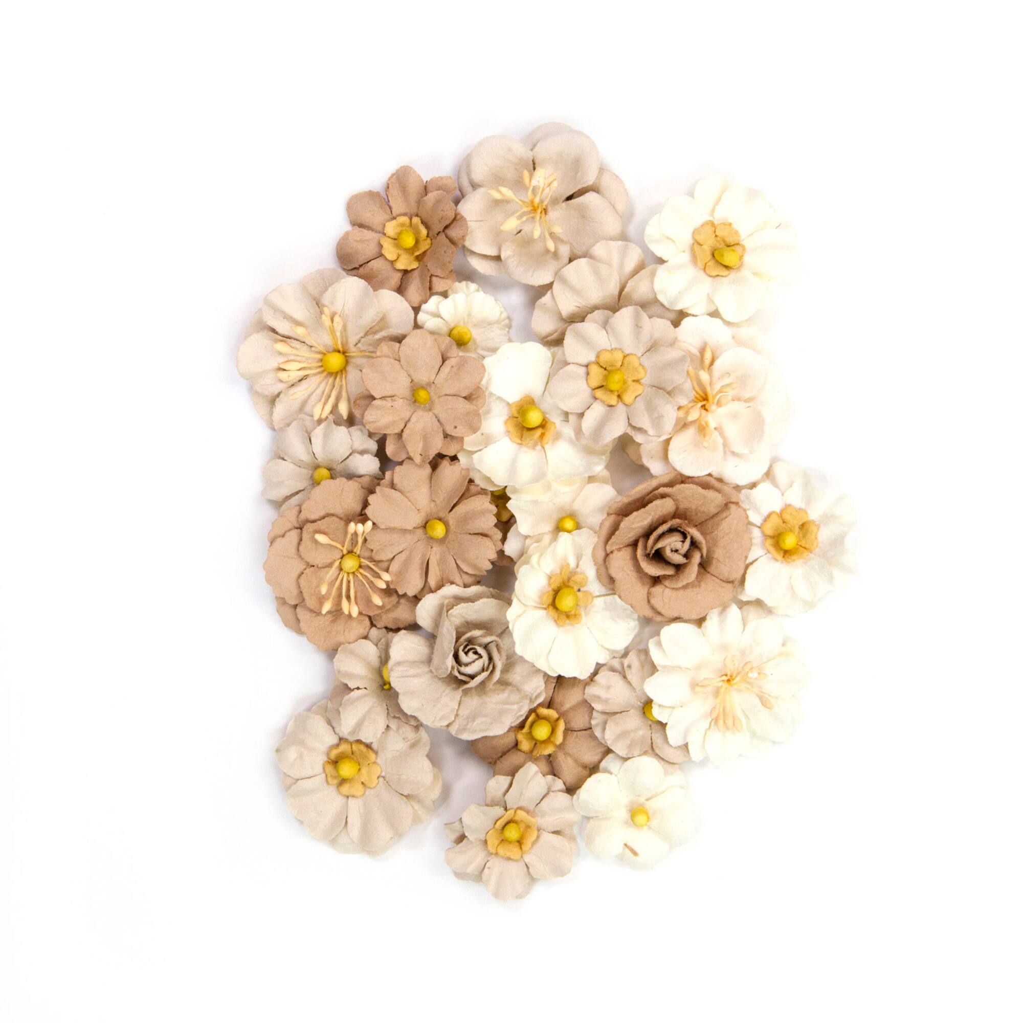 Neutral Small Mixed Flowers By Recollections™